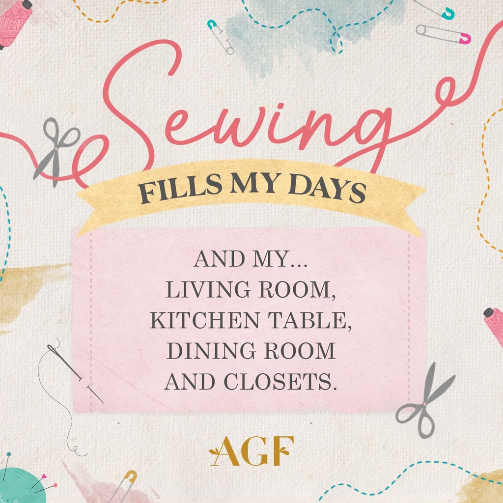 ArtGalleryFab's tweet photo. Like & tag your sewing BFF that can relate!🪡🤣
#ArtGalleryFabrics #QuiltingMeme #SewingMeme #ILovetoSew #SewingLove #Quilting #Sewing #IGSewingCommunity https://t.co/AOO7CtOJYw