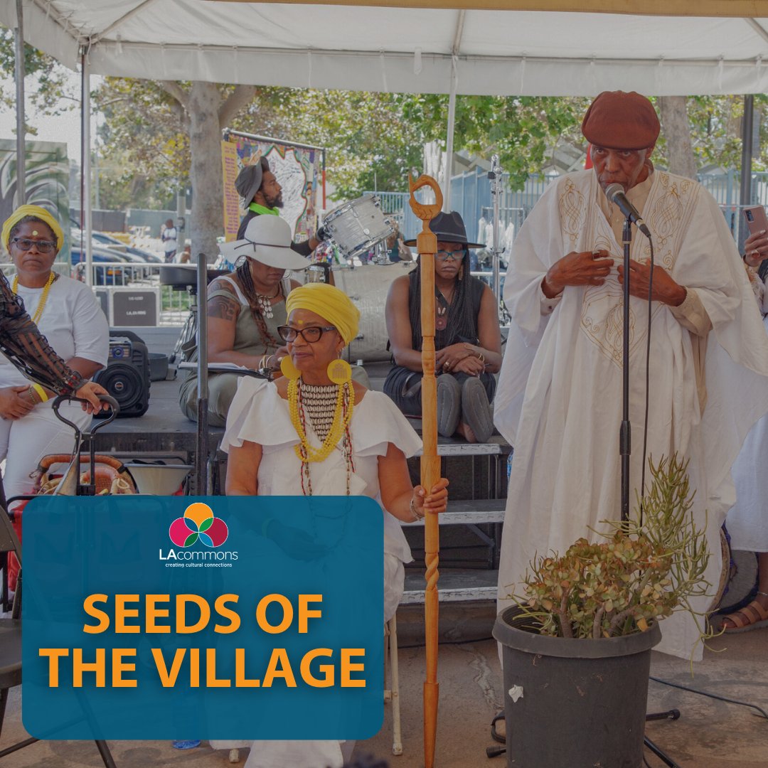 The 13th Annual Day Of The Ancestors: Festival Of Masks Honors Leimert Park Legends. The theme, “Seeds of the Village' pays homage to these individuals with a day of creative expression that engages the entire community in a celebration that honors all they left behind.