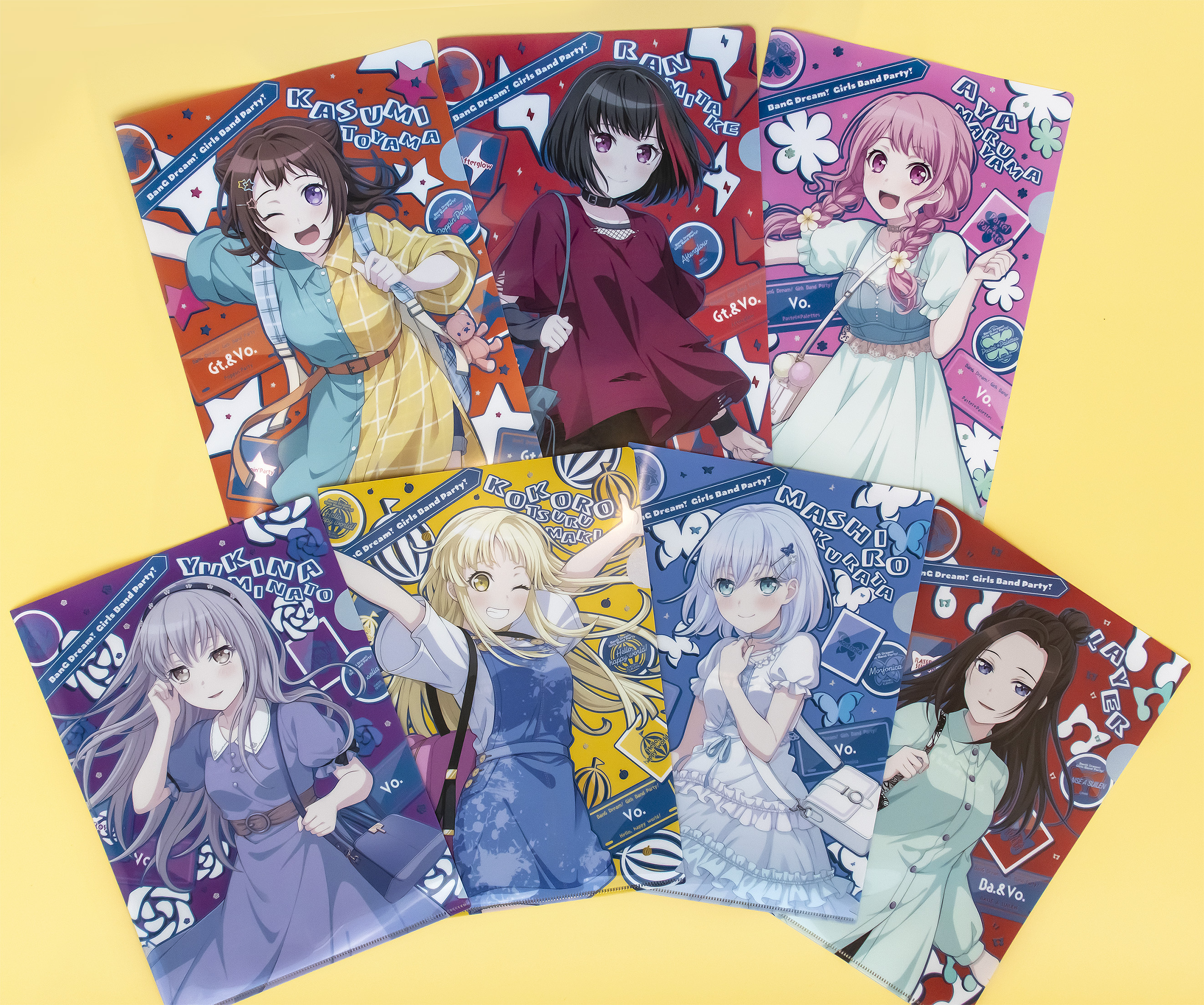 ガールズバンドパーティー    クリアポスター 3枚 Amazon.co.jp: ガールズバンドクライ POP-UP SHOP限定