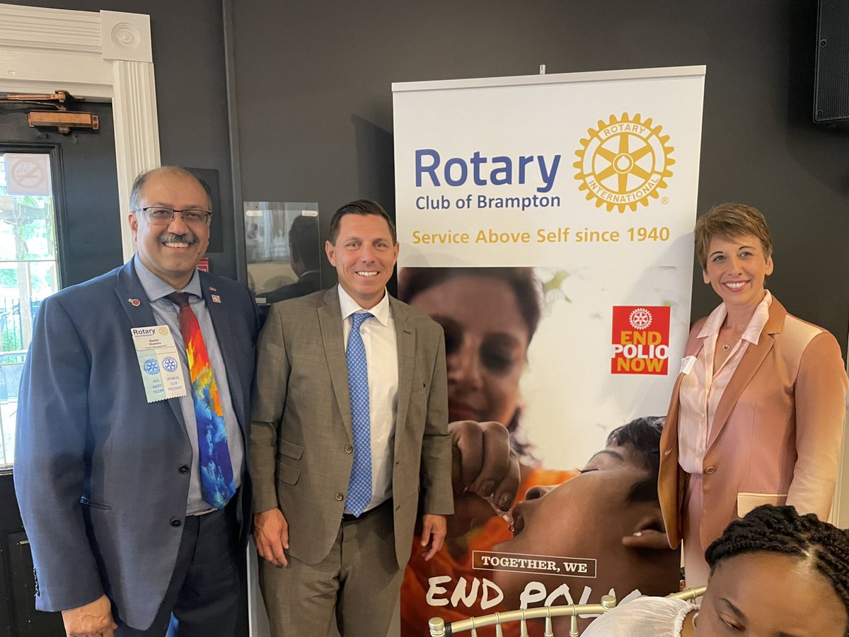 Loved the energy at the @bramptonrotary 83rd anniversary luncheon with Premier Doug Ford @fordnation as our keynote speaker.  128 Rotarians and friends of Rotary came together to mark the special occasion, including Mayor @patrickbrownont