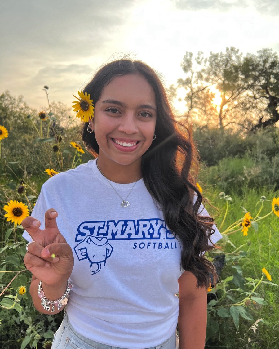 I am thankful and happy to announce my verbal commitment to St. Marys University! Thank you to my parents making me the person I am today and leading me to many opportunities. Thank you to my coaches who have helped me through this journey. #FANGSOUT 💙🐍