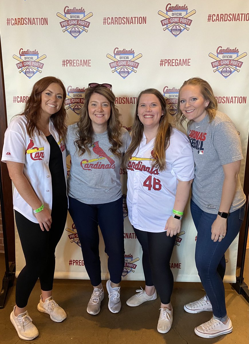 Three years makes it a tradition… 
⚾️❤️⚾️❤️⚾️❤️⚾️
#teachernight #squad #summer #friends <a href="/Cardinals/">St. Louis Cardinals</a> <a href="/CorkFze/">FzeCork</a> <a href="/FZEWeiser/">Lindsey Weiser</a> <a href="/fzevenneman/">Mrs. Venneman</a>