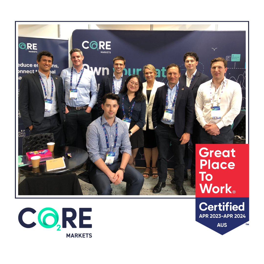 COREMarkets's tweet photo. Congratulations to the CORE Markets team on achieving a Great Place To Work® certification. This recognition stands testament to our dedication of fostering a culture of development and empowerment within our team.

#COREMarkets #GPTWAU #GPTWAusCertified https://t.co/LMBJcTxzPS