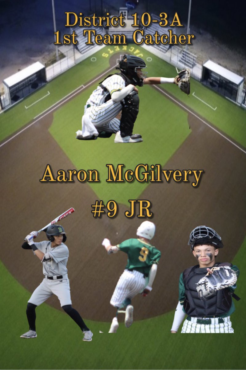 BoydJacketBsB's tweet photo. Congrats @aaron_mcgilvery for being named 1st Team All-District Catcher! @WCMSports https://t.co/MOpPREuZ1W