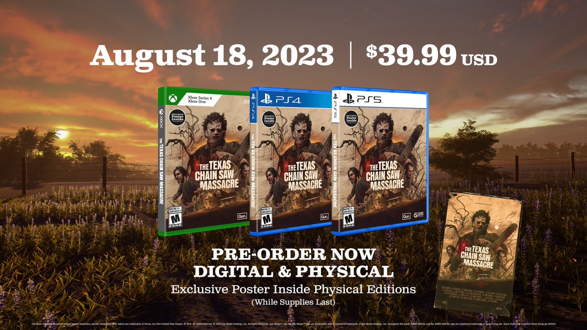 Coming August 18th, 2023. $39.99

Keep an eye on your favorite retailers for physical edition preorder!