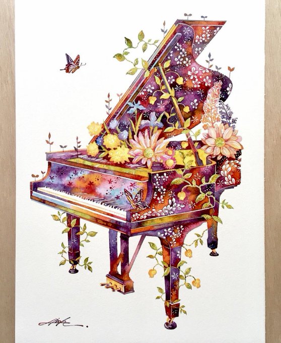 「誰もいない ピアノ」のTwitter画像/イラスト(新着)