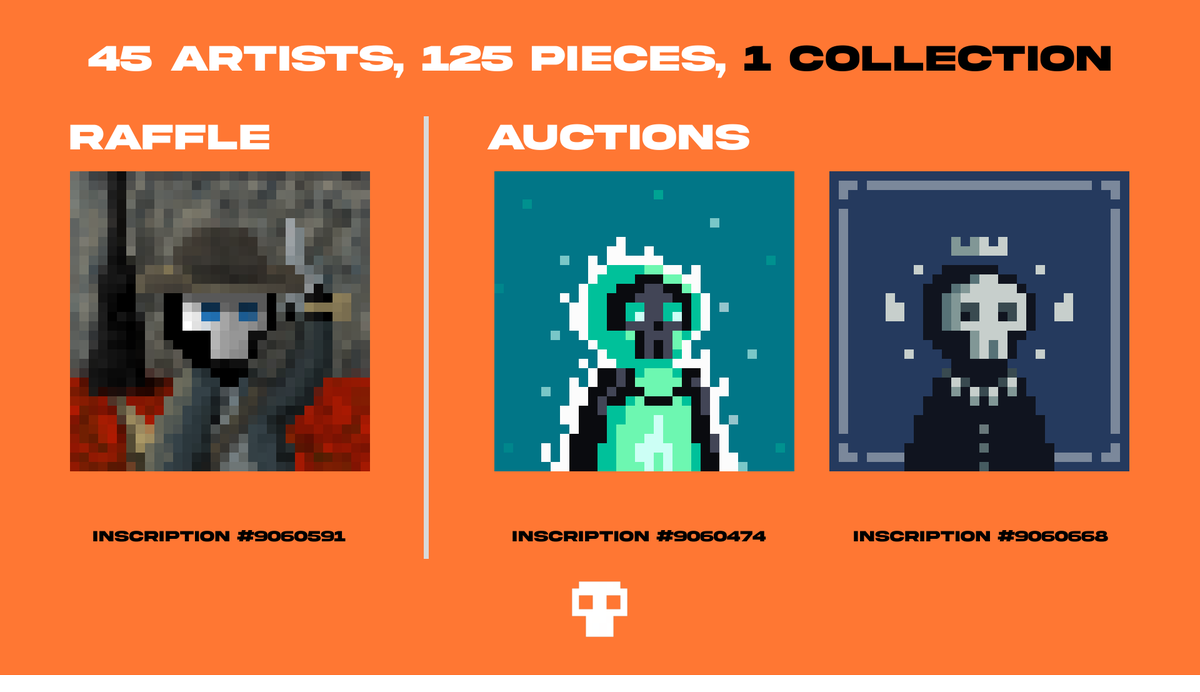 GHOST 🟧 

Last day before the final auction!

- Adventurer by <a href="/farmerboosol/">Farmer Boo</a> 
- Teal Spirit by <a href="/Cmak0ta/">Cmakota</a> 
- Royal by <a href="/Tccnc2/">tccnc</a> 

Links below ⬇️