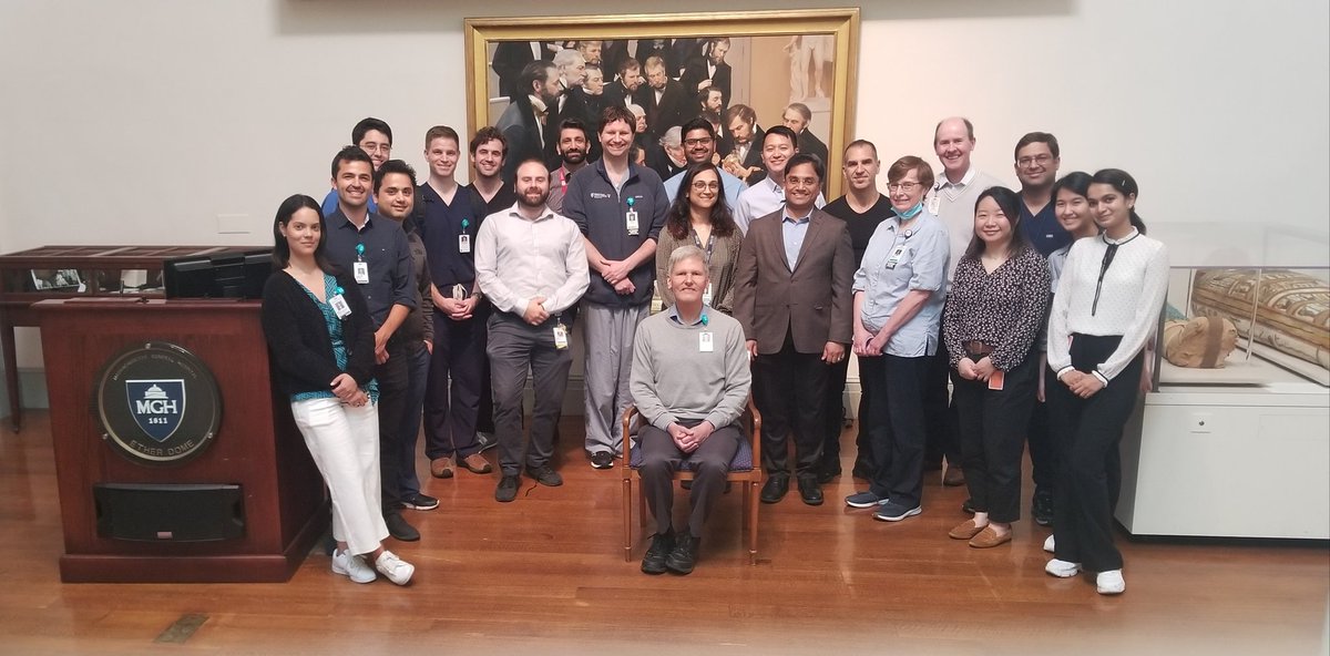 Being a part of Dr. Peter Hahn's MGH After Hours Tour is one of the best experiences I had here @MGHImaging! The boundless past, the aspiring now, and the bright future all in one photo! #whyIloveithere @MGH_RI @mghradchiefs