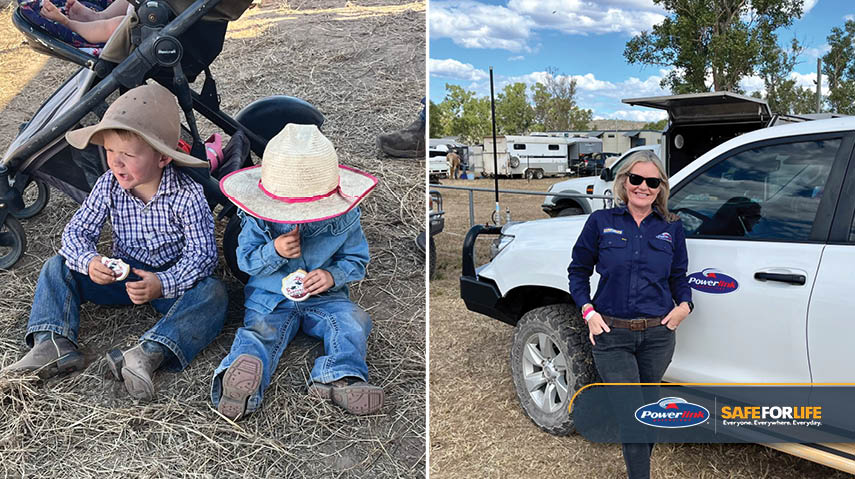 powerlinkqld's tweet photo. Our team joined thousands of campers last weekend at the Bowen River #Campdraft. As a proud #sponsor of this family friendly event, we enjoyed meeting people from all over #QLD and talking about the region's transition to a world class #energyfuture. Well done to the organisers. https://t.co/Ix04Gxo3tS