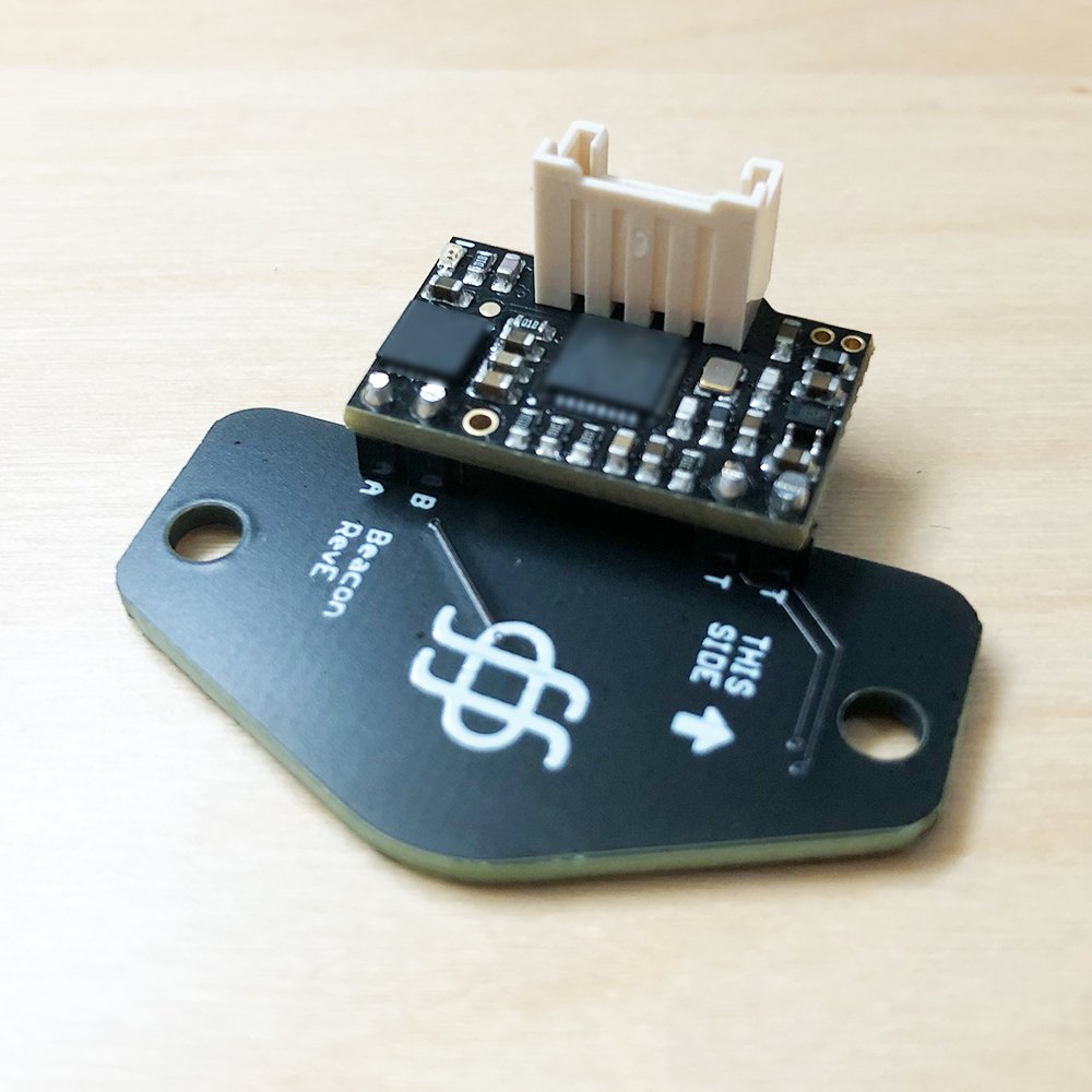 Today's hyperfocus brought to you by the Beacon "eddy current surface scanner", a 3d printer bed probe that quickly scans the surface instead of slowly poking it.

If you look at the photo below, you'll notice they blurred out the ICs.

This annoyed me.