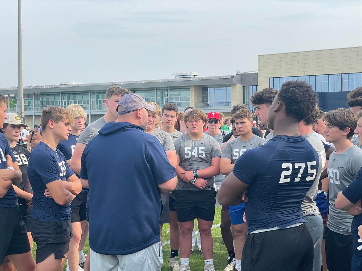 KodyRotz's tweet photo. Me and my Shippensburg teammates learned a lot from  Coach Ty Howle about the recruiting process. We hope to return to PSU as Nittany Lions. @CoachTHowle https://t.co/F98aBCRPHy