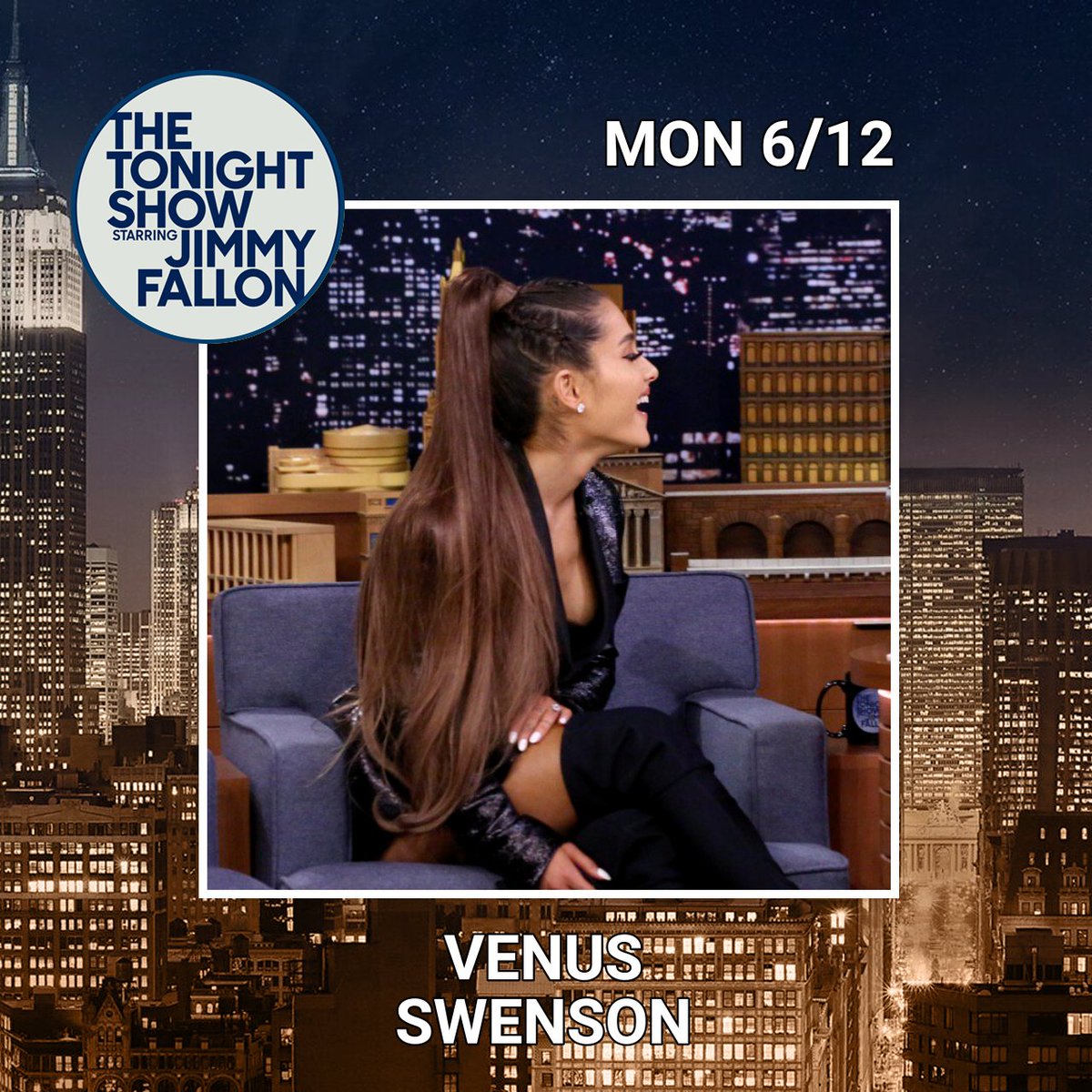 RPFallonTonight's tweet image. 𝟚𝟘𝟚𝟛 © #RPFallonTonight w/ Jimmy! 🎙

Fun show tonight with 𝗩𝗲𝗻𝘂𝘀 𝗦𝘄𝗲𝗻𝘀𝗼𝗻 (@overthinkingirI). Don't miss it!