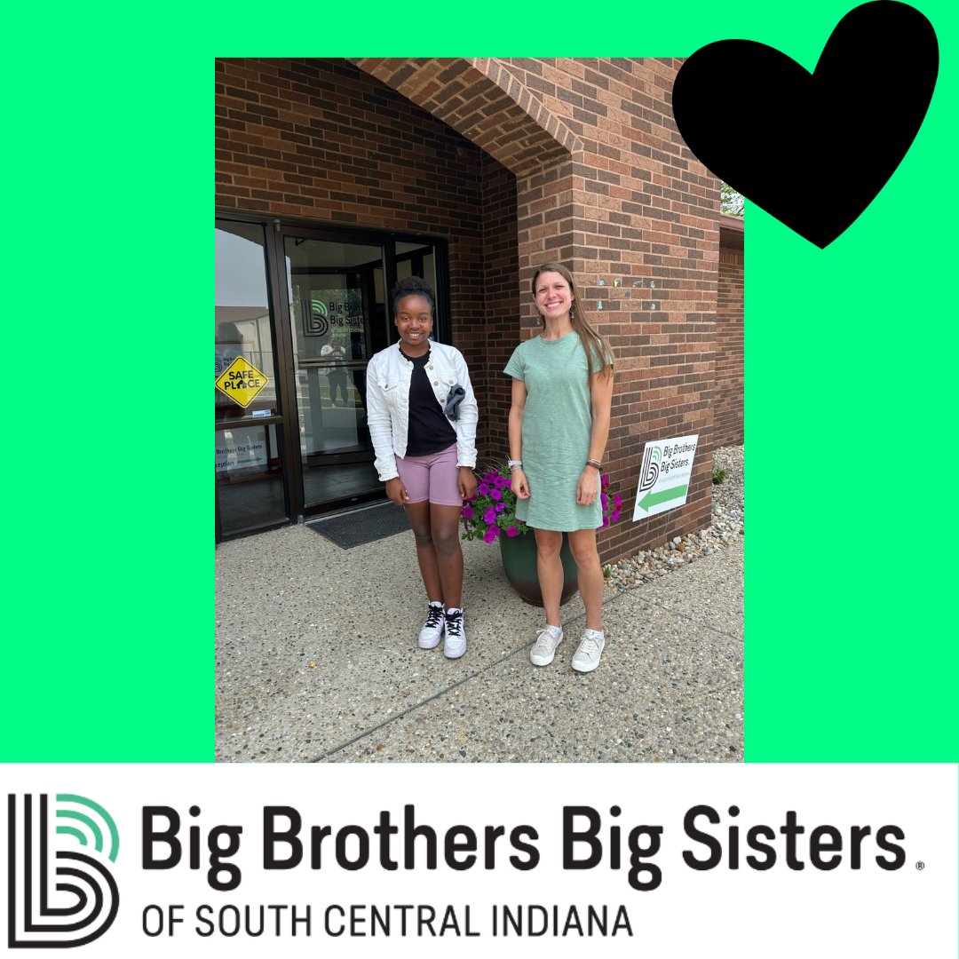 Sadi and Lillianna are our #matchmonday this week! They are a brand new match and they are both looking forward to getting to know one another! #biggertogether