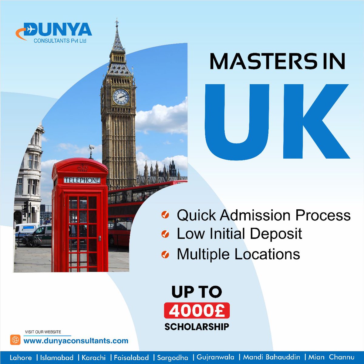 dunyaconsultant's tweet image. Take the Next Step!
Admissions now open for Master&apos;s Degree Programs

For Details
UAN: +92 304-111-0947
.
.
.
#uk #studyadvisors @dunyaconsultants #dunyaconsultants #studyabroad