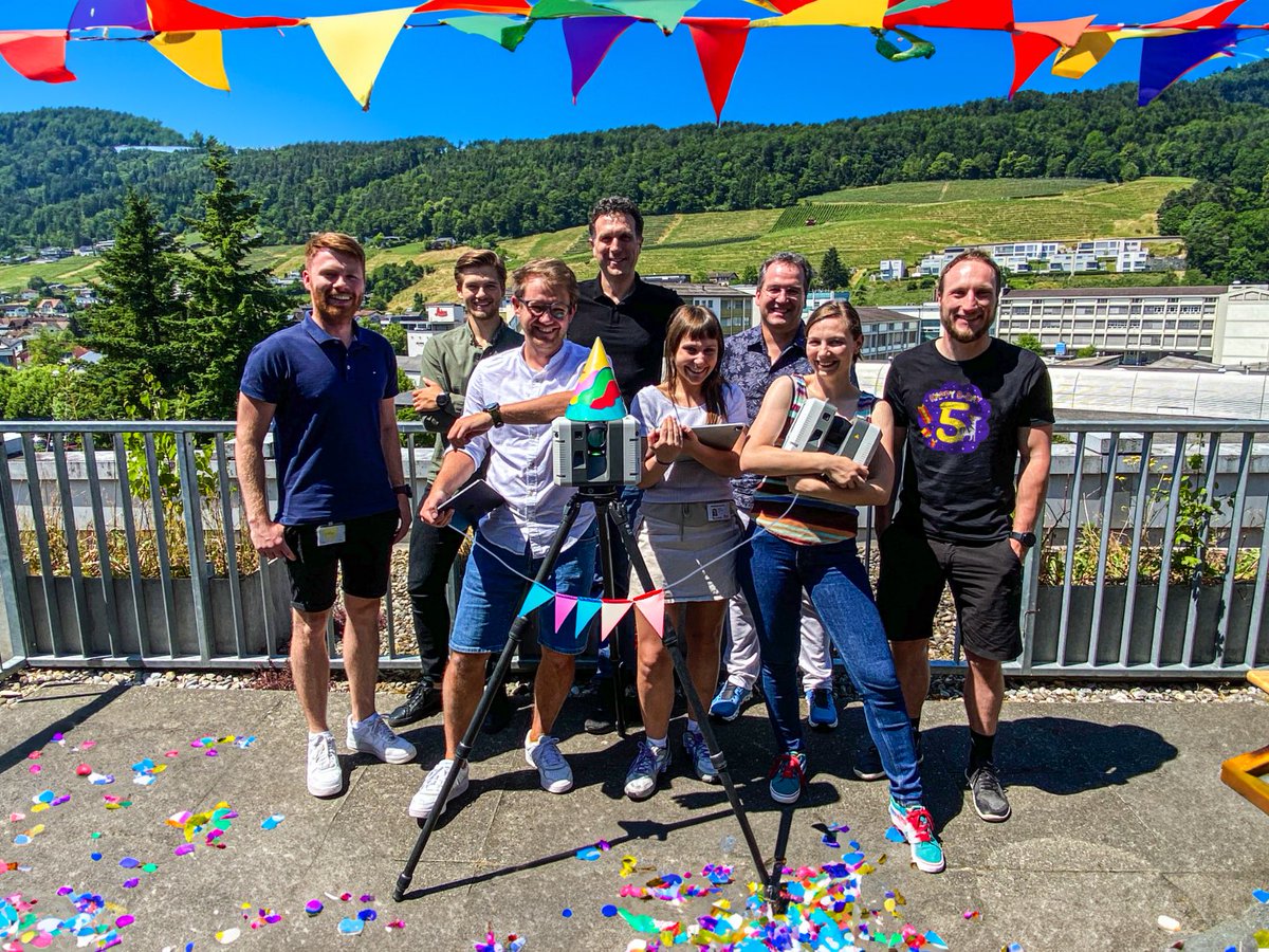 MichelleByrne79's tweet photo. Join us in wishing the @LeicaGeosystems #RTC360 a very Happy 5th Birthday today!
🥳🥳🥳🥳🥳
#RealityCapture #LaserScanning #RTC360 #HappyBirthday #TeamCelebration #HexagonFamily #WhyIWorkHere https://t.co/YWECcXo36O