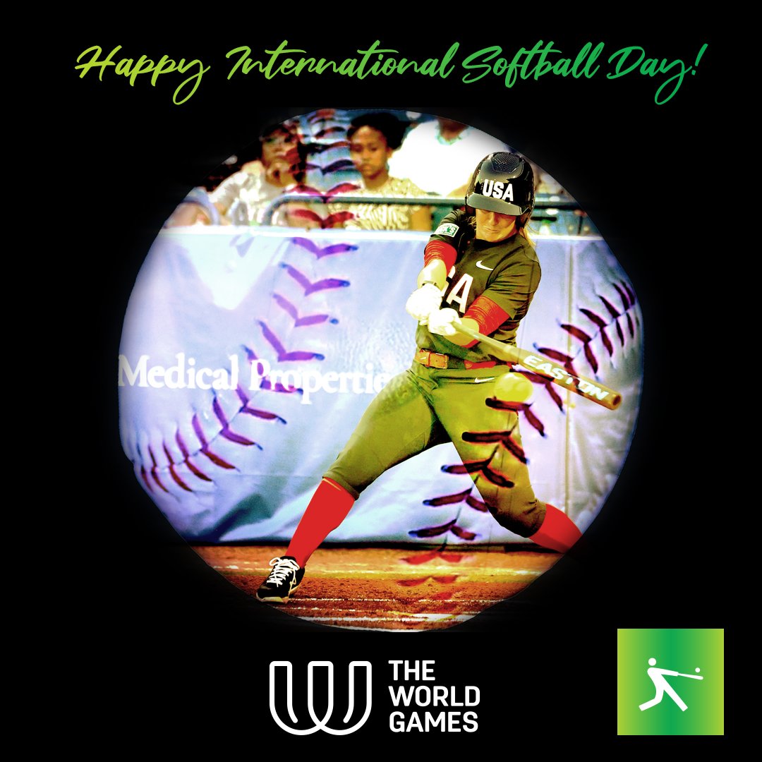 Happy International Softball Day!🥎
#Softball debuted at TWG in Santa Clara  1981
#Softball shined at TWG London 1985 and was invited 2009, 2013 and 2022
Exciting news: Softball returns for #TWG2025
#WeAreTheWorldGames #RoadtoChengdu