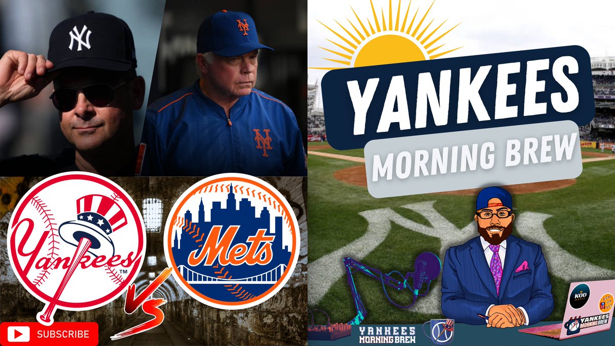 uptownsportstv's tweet image. Wake Up &amp;amp; Grab Your Coffee with  @ProjectNerdHQ &amp;amp; @CadileTodd as They Preview Yankees VS Mets Subway Series on The @YanksBrew

Live 11am ET☕️🫡
📺youtube.com/watch?v=6QOT4f…