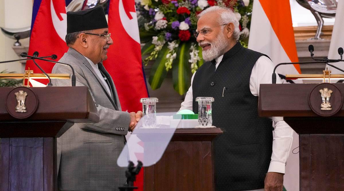 Prachanda, the communist Nepal PM has caught in the web of doublespeak by cosying up to BJP and temple visits. Is Akhand Bharat his vendetta or compromise? #Nepal #Prachanda #CommunistParty #BJP #TempleVisits #D