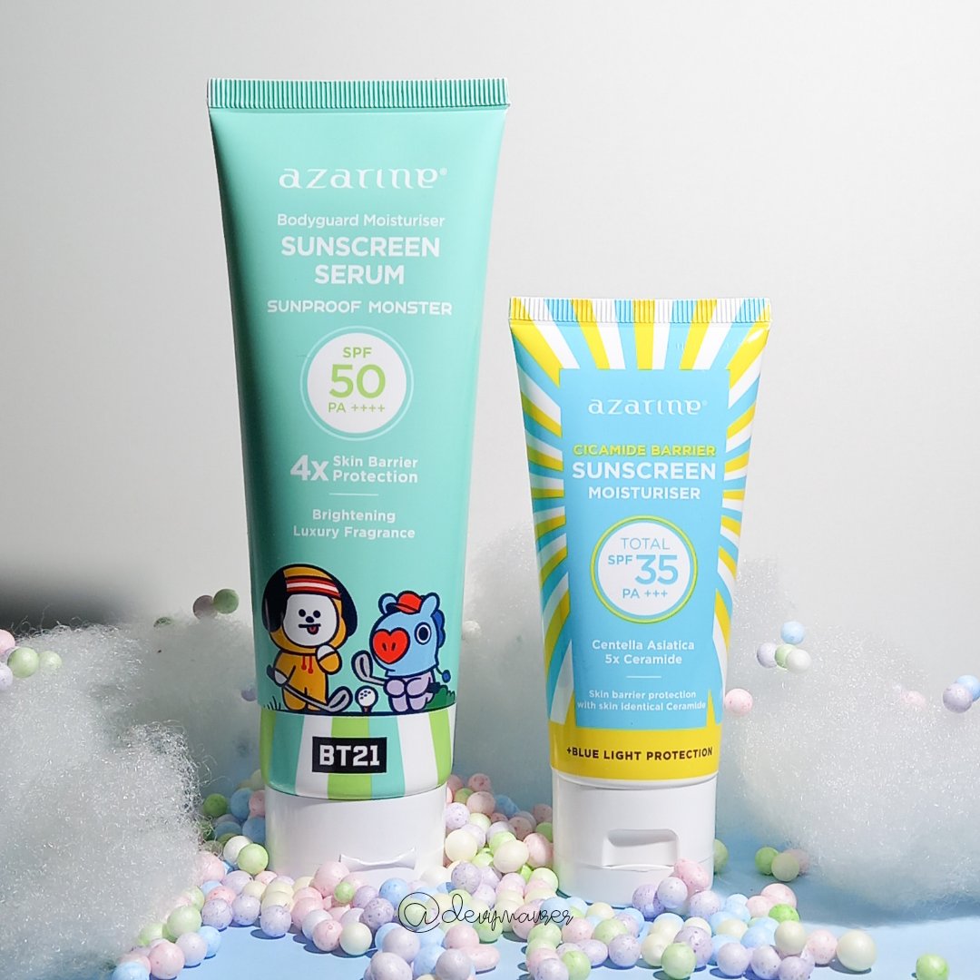 devymaurer's tweet photo. Akhir² ini Indeks UV lagi tinggi² nya butuh sekali sunscreen yg nyaman terlebih lagi kulitku oily. Selain wajah badan perlu sunscreen lho agar kulit tdk belang. 

Best Combo utk mendapatkan perlindungan penuh ditengah UV ekstrim ✨️ https://t.co/5RJui7tS3q