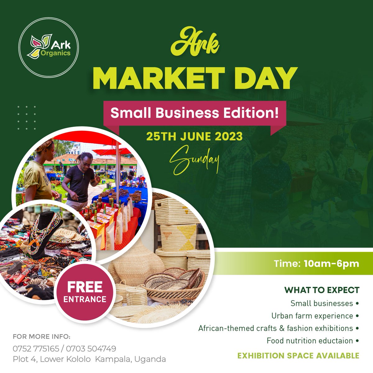 ArkOrganics's tweet photo. A shopper's paradise awaits at Ark Market Day,  where #local vendors  #showcase their unique treasures and their finest #products 💎🛒

To BOOK a slot ☎️0752775165 

#localbusiness #smallbusiness #supportsmallbusiness #shoplocal #local #handmade #supportlocalbusines #entrepreneur https://t.co/JvoW87E3IA