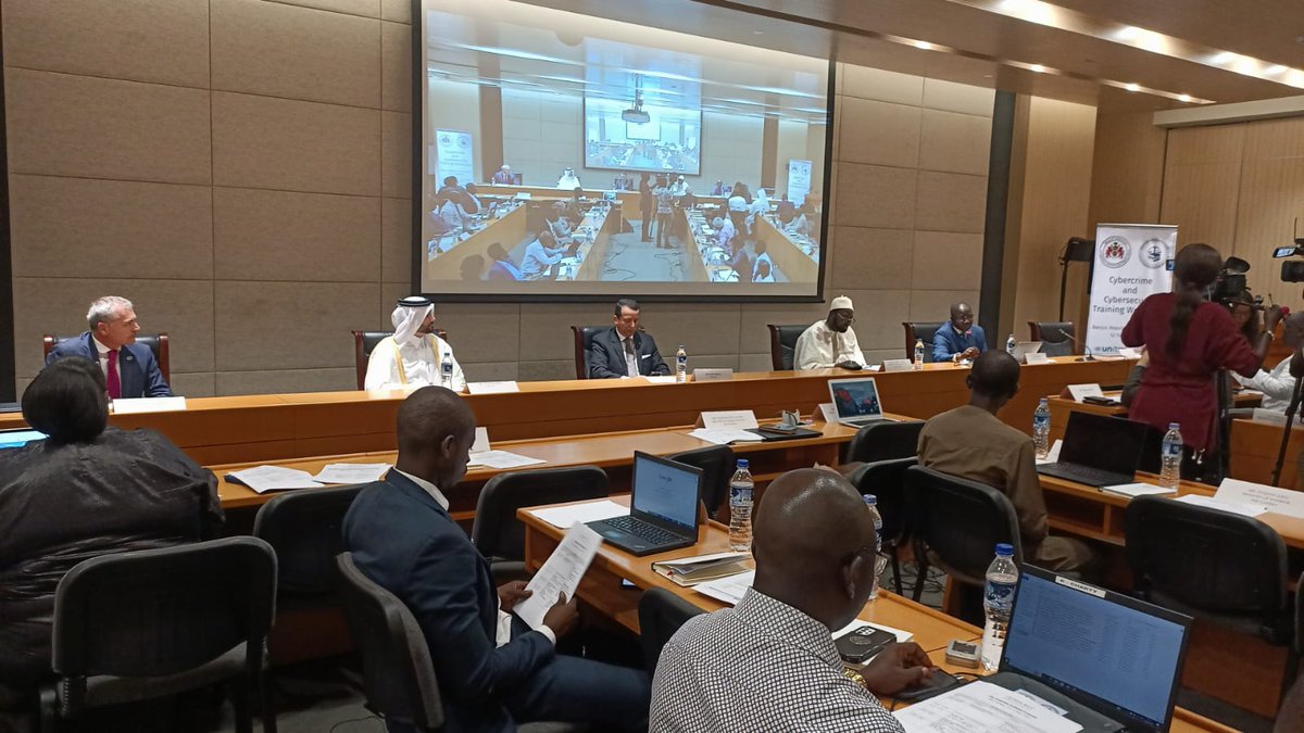 Rolaccqa's tweet photo. ROLACC with @MOFAGambia, @UNITAR and @CifalGlobal today launched a 4-day workshop on Cybercrime &amp; Cybersecurity in Banjul, Republic of The Gambia. https://t.co/4MnfOKnZ3h
