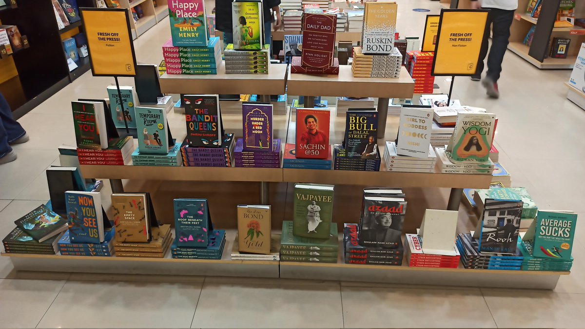 AI_Feb21's tweet photo. "When you step into a store and stumble upon one of your favorite books. 📚 Pure delight! @aditya_kondawar
#BookwormJoy #UnexpectedFind https://t.co/Xp4jqceWxU