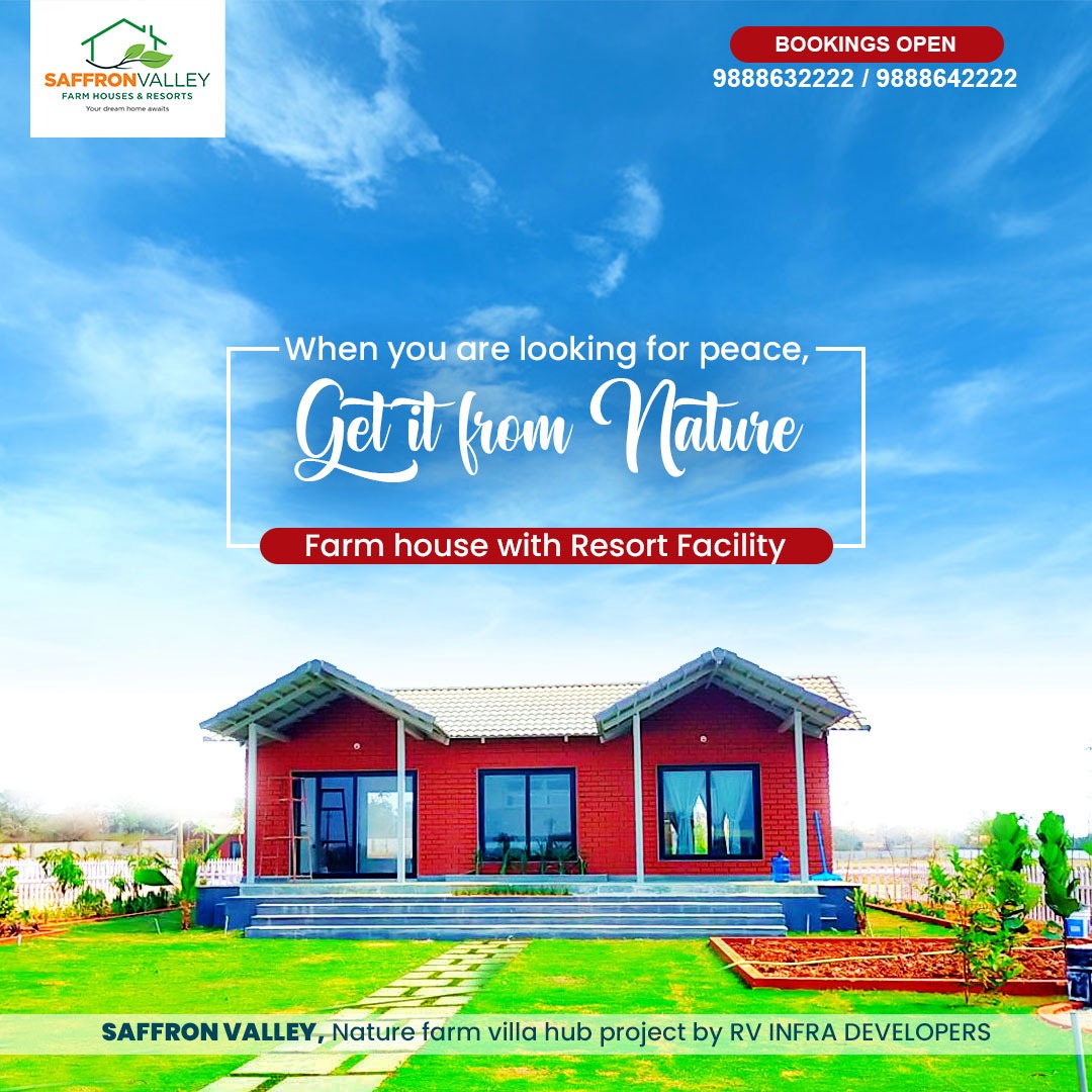 Savoring the beauty of the countryside at Saffron Valley. Here we offer a haven of natural wonders, luxurious accommodations, and a range of activities to make your weekend getaway an unforgettable experience.
Contact us for more details 9888632222 or 9888642222.
#RuralCharm