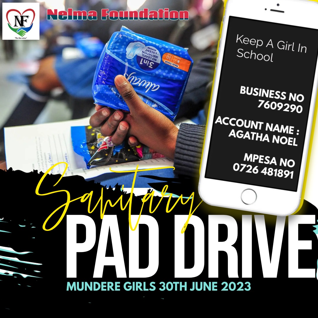 Nelmar Foundation is back to ask for support for our girls in bunyala,most miss school due to lack of sanitary towels I urge you all to stand with me and let's #KeepOurGirlsInSchool and also let's put a stop to transactional sex due to lack of pads.<a href="/mahipso/">Mahipso</a> <a href="/asereopollo/">Nelly  Asere Opollo</a>