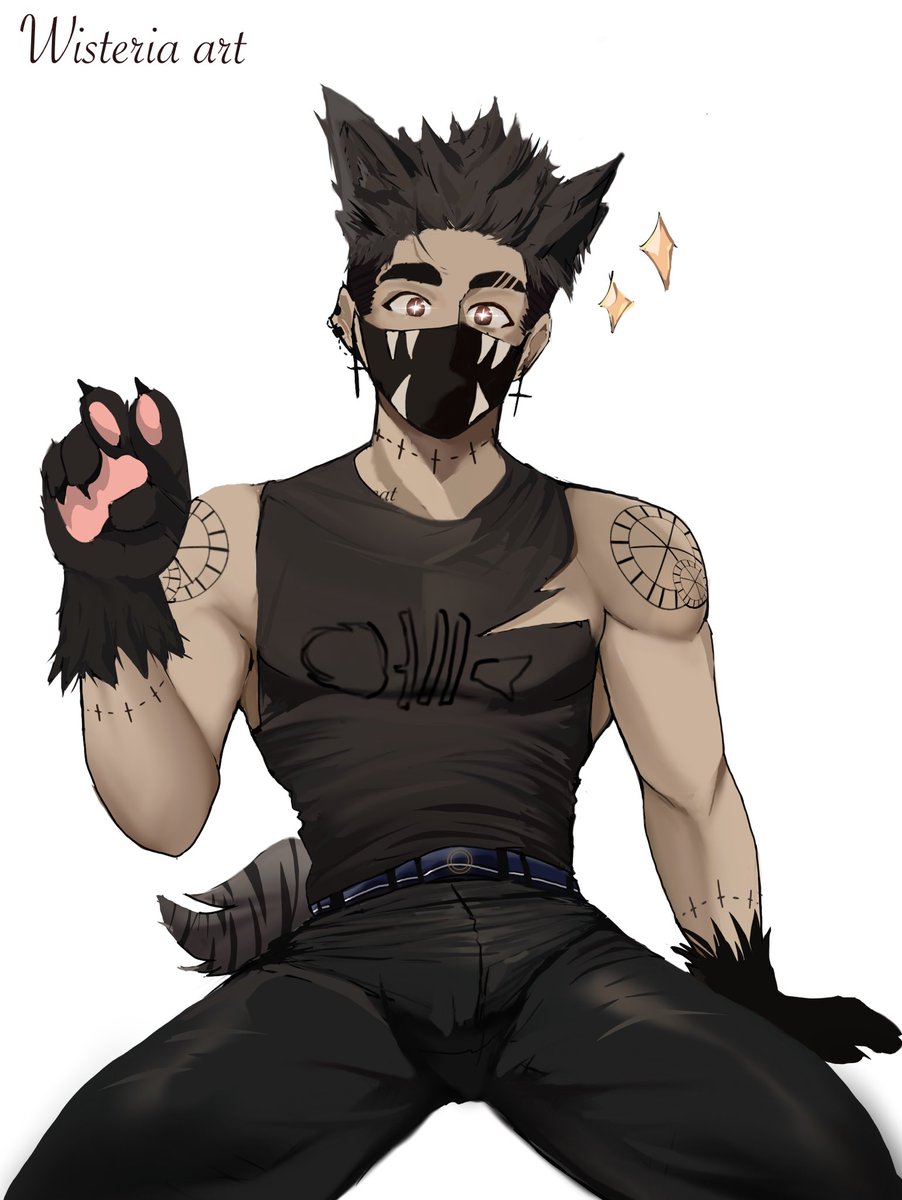 wis_kun_07's tweet photo. Full form of Rex
Rex the black catto
#gay #lgbt #buff #procreate #drawing #digital #BARA #artwork #artstyle #catdude https://t.co/5nDcUD3fAC