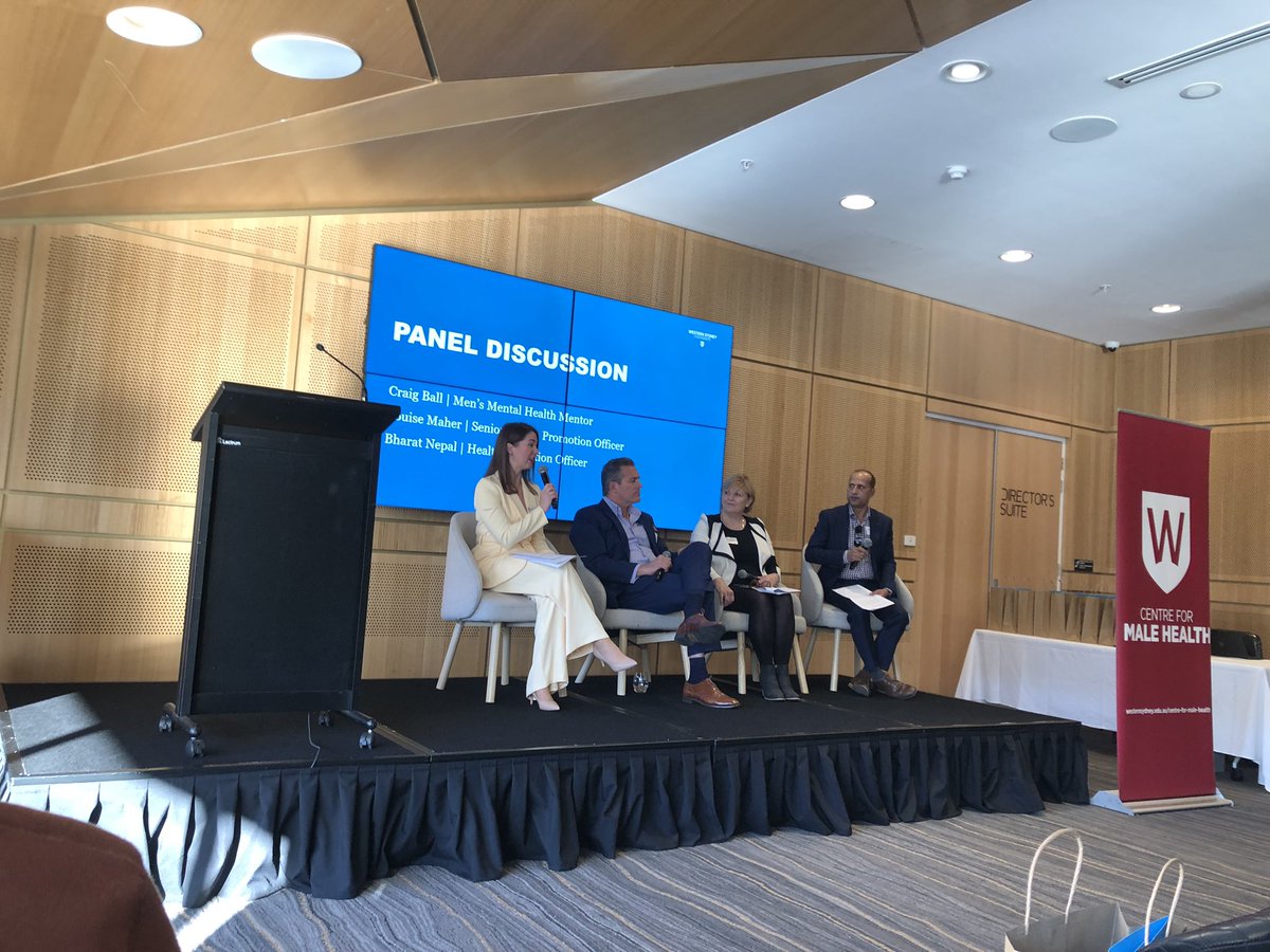 Men’s health week panel organised by WSU’s Centre for Male Health