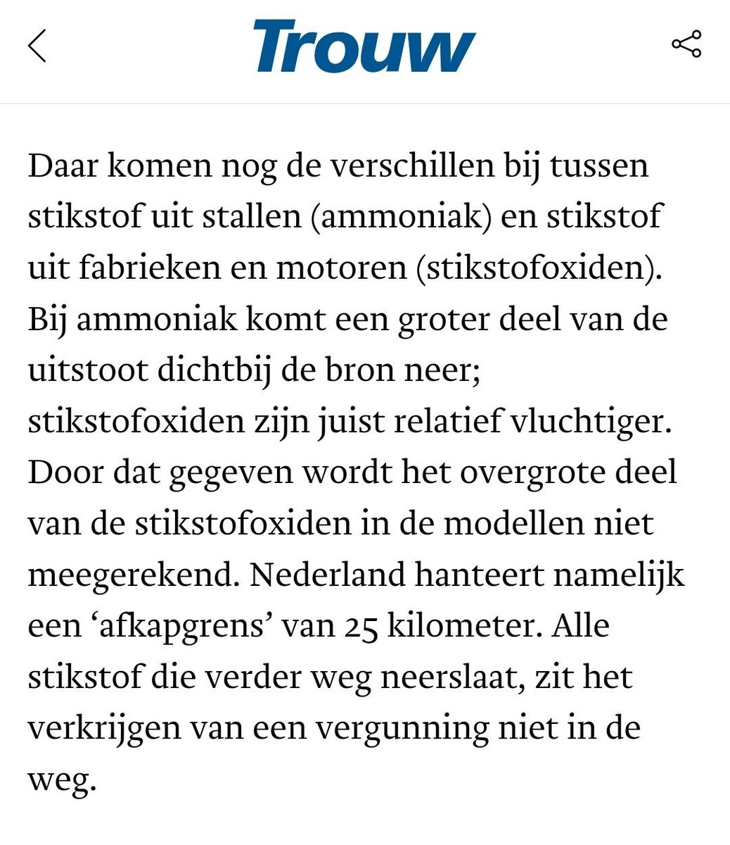 seven__'s tweet image. Uitkopen van boeren zorgt niet voor minder, maar voor méér stikstof. Die stikstofruimte wordt ingenomen door de industrie die lokaal meer mag uitstoten maar daarbij groeit óók uitstoot op natuur ná 25km wat juridisch niet telt terwijl het overgrote deel van de NOx dan pas landt.