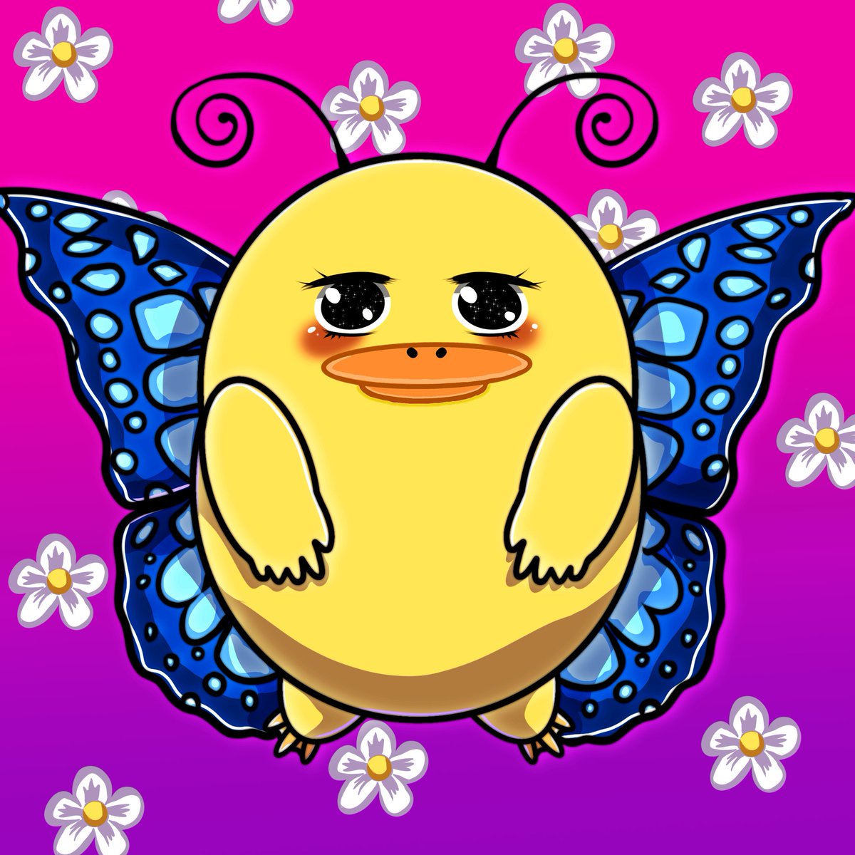 MyDuckie36's tweet photo. Flutter like a butterfly and quack like #MyDuckie

‼️#MyDuckie donates to children with special needs‼️

#MyDuckie 92 $ETH 0.006 ⬇️
https://t.co/sRzsGnFzrP

#MDpower #NFTgang #NFTCommunity #NFTshills #NFThelp #NFTplus #Web3 #NFTartwork #NFTJapan #NFTJPN https://t.co/SBsD5heIqE