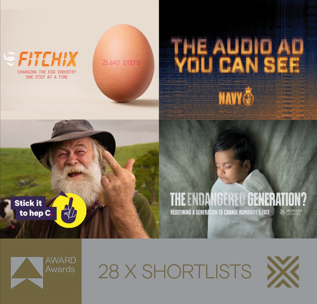 Excited to see a whopping 28 shortlists for our team’s work across Australia and Aotearoa New Zealand at this year’s AWARD Awards 👏👏👏 Congrats to all our creative leaders and client partners! Check out the full list here: l8r.it/jAVO #wearevmlyr