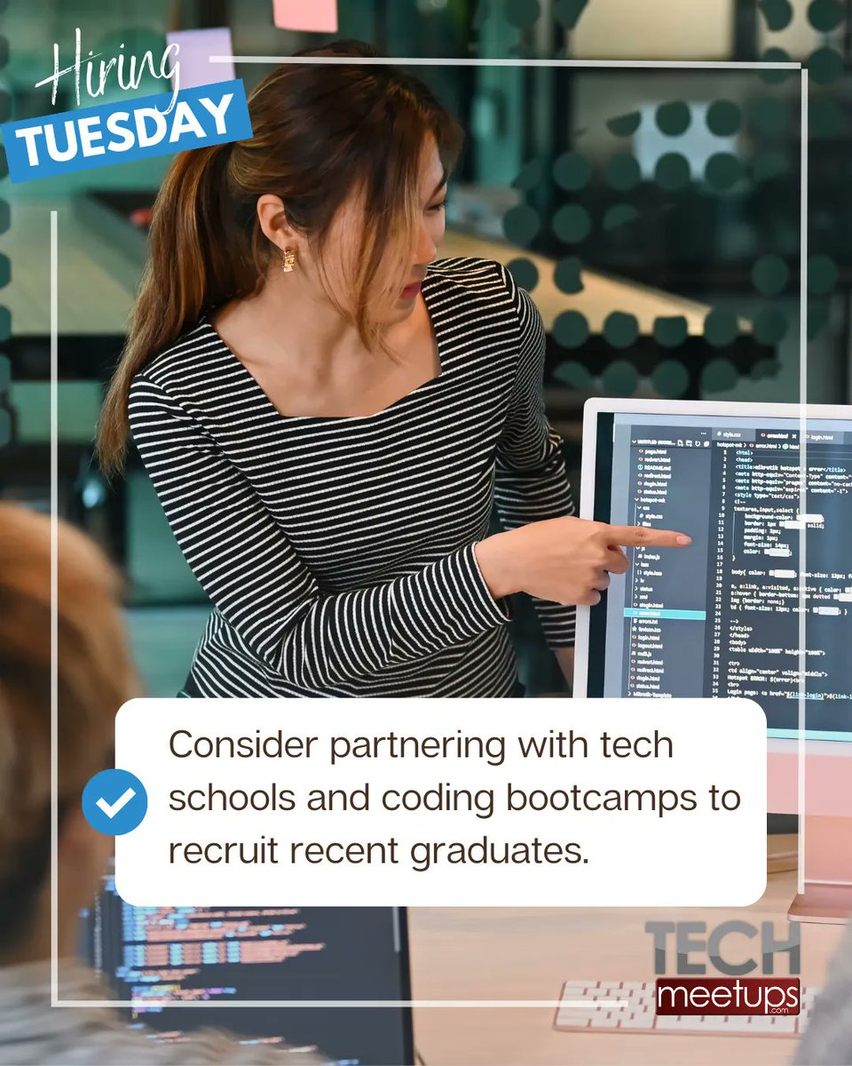 🚀Hey HR pros! Struggling to find top tech talent? Consider partnering with tech schools and coding bootcamps to recruit fresh graduates. These young minds are eager to learn and make an impact. So, get out there and tap into this talent goldmine! 🎓💡 #HRTips #TechTalent