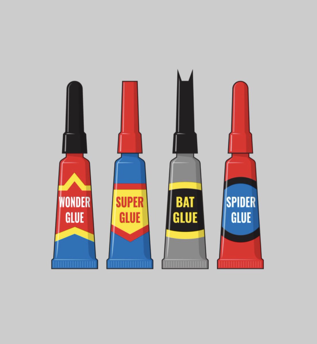 All The Glues - on Tshirts and lots more. glennz.threadless.com/designs/all-th…