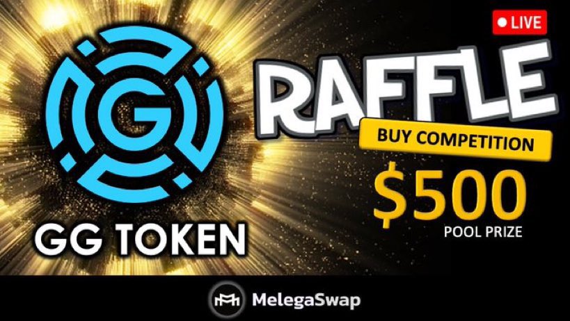 meleganza's tweet photo. 🔥RAFFLE BUY COMPETITION for @gg_tkn 

🏆$500 Prize Pool | 3 Winners

➡️Join https://t.co/eYkyujhCW9
➡️Complete BUY orders in the pair GGTKN/WBNB in @PancakeSwap 
➡️Minimum BUY 0.01 BNB

🏁End: 06.19 05:00 AM UTC

💸Like +RT +Post BEP-20 👇 for $MARCO random #airdrops 

#GGTKN https://t.co/BSwbp7NngK