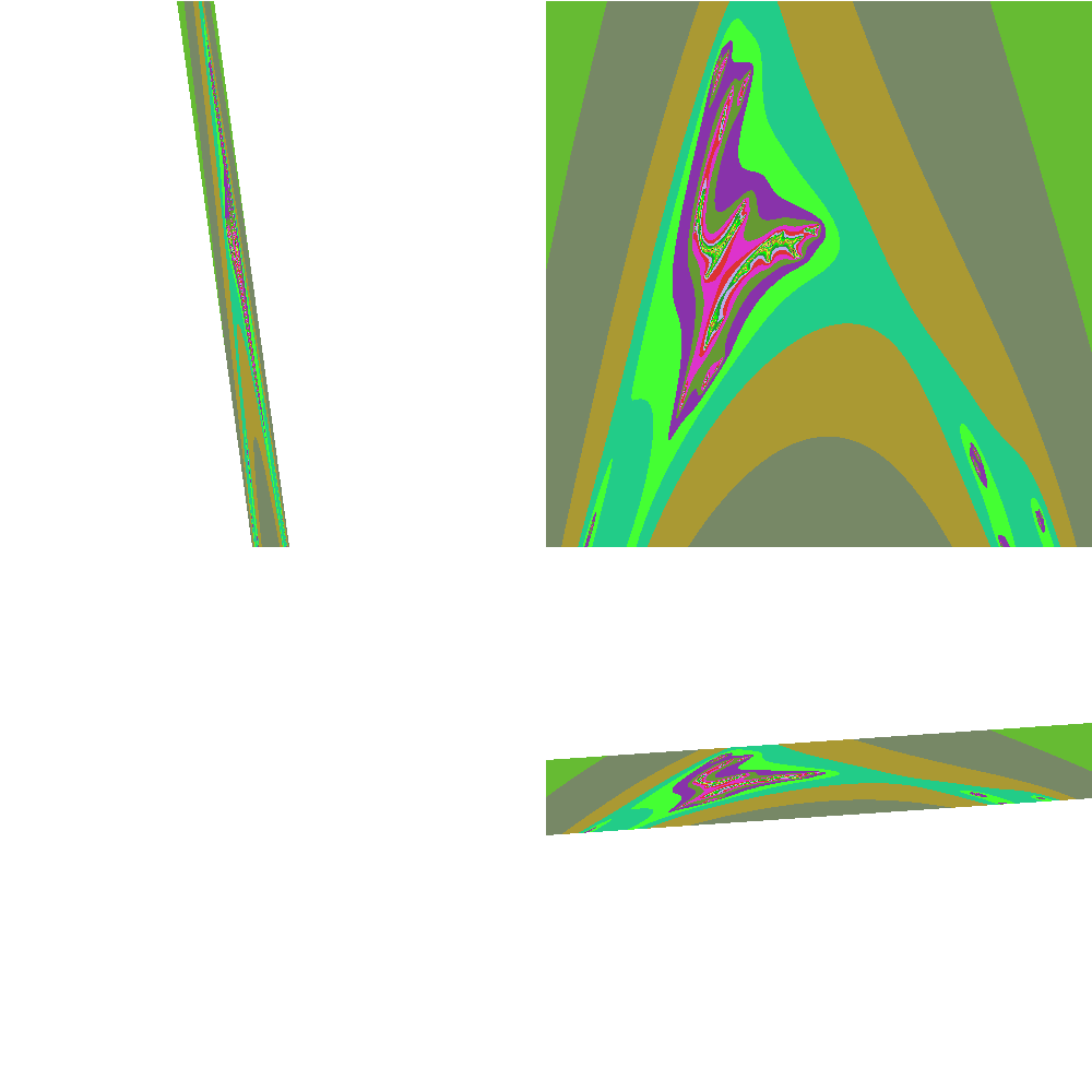 dieg0x17's tweet image. #CannandelbrotSet, My = -1.085 cut: 0.988 X1 + 0.067 X2 + -0.136 X3 = -0.293 #dailyfractals