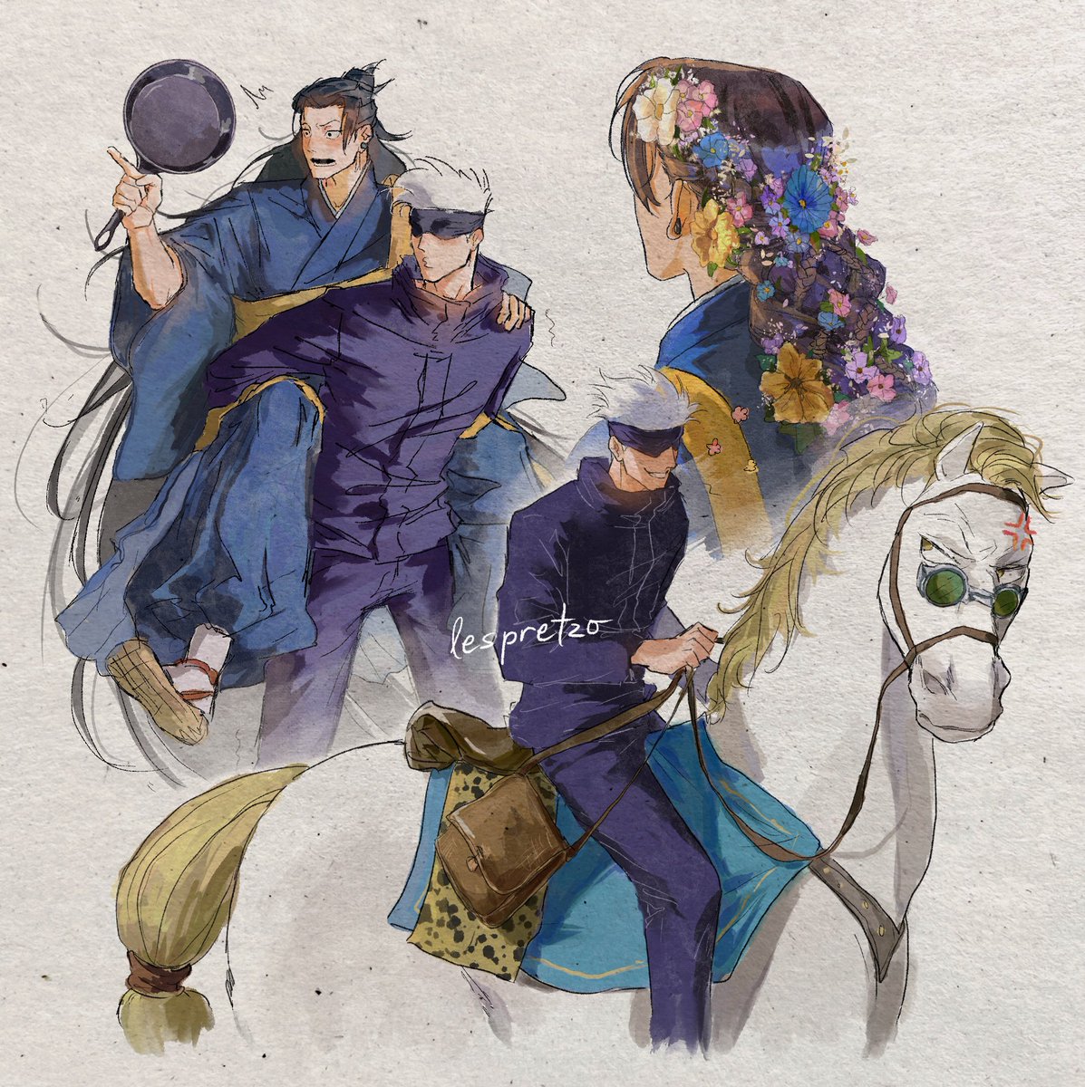 more jjk x tangled 😁🍳
#stsg #jjk #rapunzel