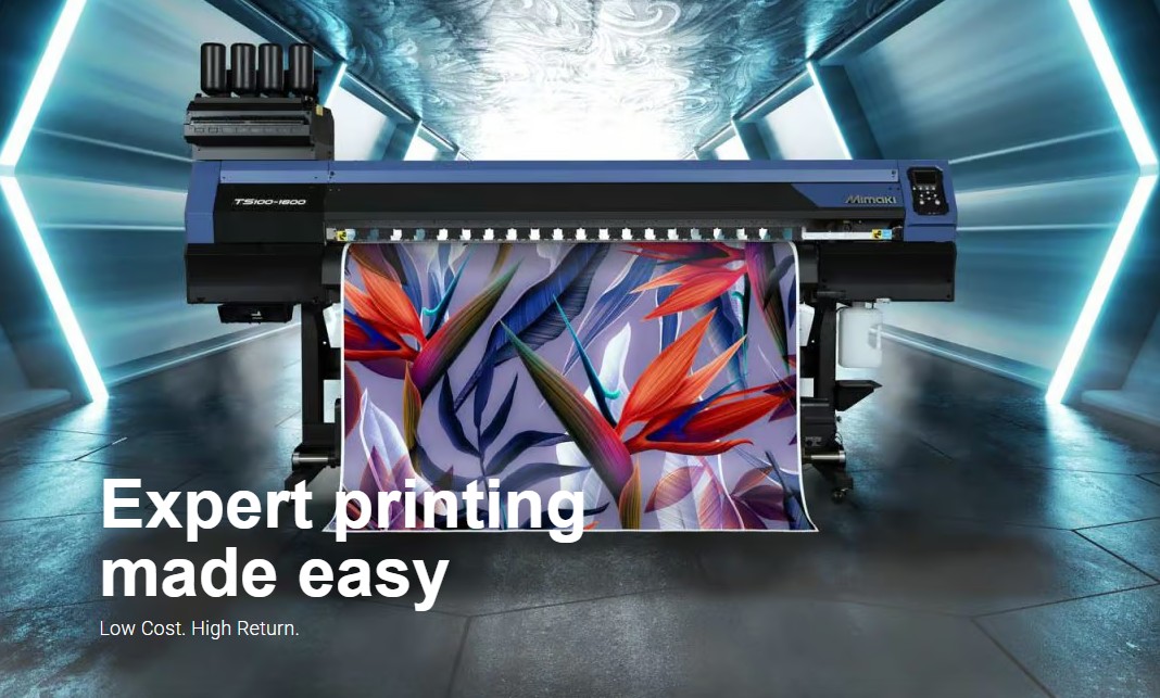 GraphixSupWorld's tweet image. Dont miss out! Come see the Mimaki TS100-1600 Dye Sublimation Printer show casing at all our Branches this week. Building upon Mimaki’s legacy of dye sublimation printers, the TS100-1600 provides a unique opportunity for all textile printing companies.