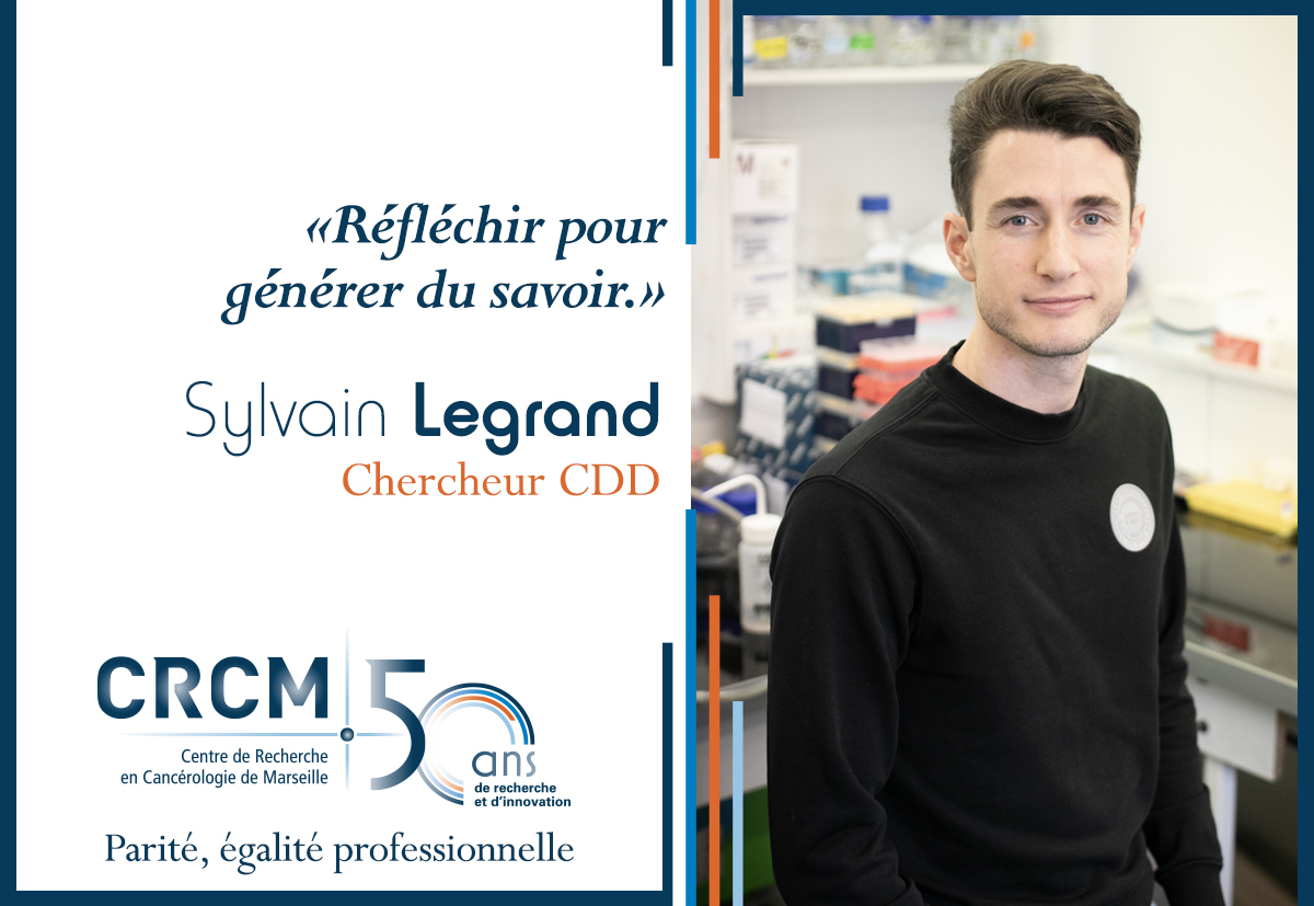 🌟 Discover today's thought by Sylvain Legrand: 'Thinking is the key to generating knowledge.' Let your thoughts spark new ideas and open doors to endless possibilities! #ThoughtOfTheDay #KnowledgeGeneration #CRCM50 #50portraitsCRCM50 #DiversityInResearch #FightingCancer