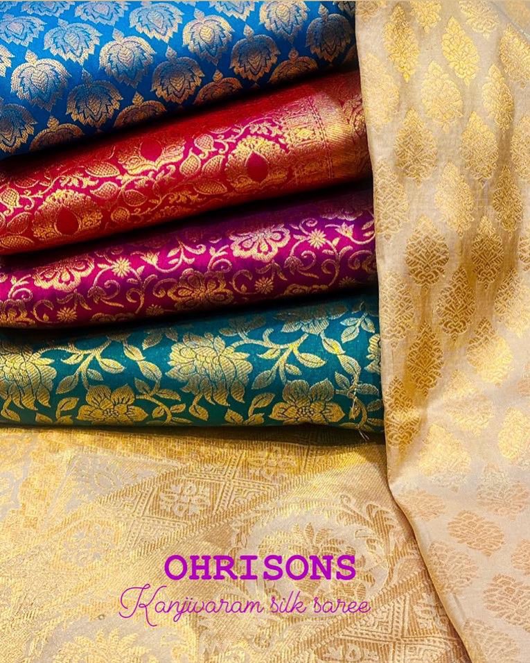 'Embrace the richness of tradition: Draped in a Kanjivaram masterpiece✨

DM us for more and price!

Contact us:9599005287

#BanarasiSilkSaree #BanarasiWeaves
#SilkSareeLove #IndianEthnicWear
#HandcraftedBeauty #TraditionalElegance #SareeInspiration