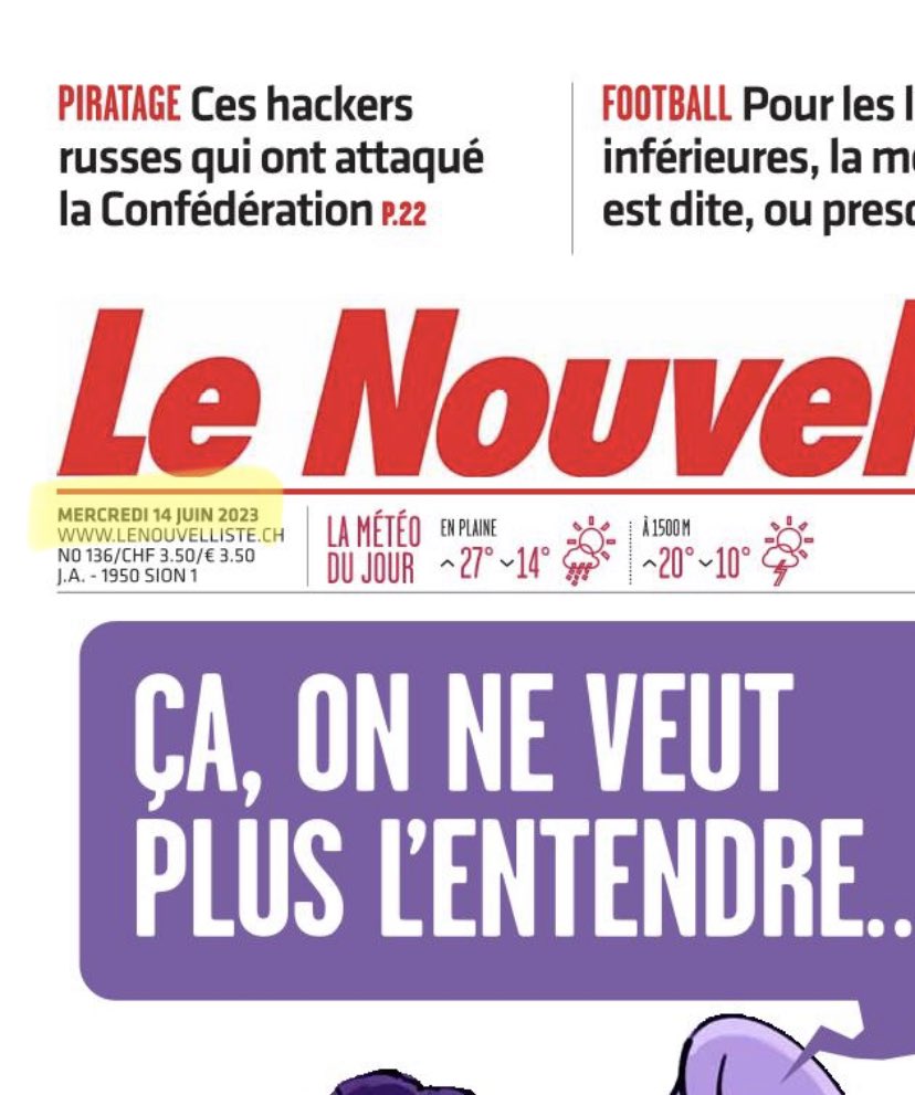 Le <a href="/lenouvelliste/">Le Nouvelliste</a> toujours en avance sur son temps 😉
