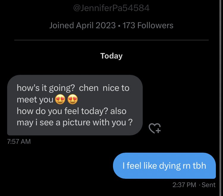 masteochen's tweet image. onlyfans bots casually checking up on me