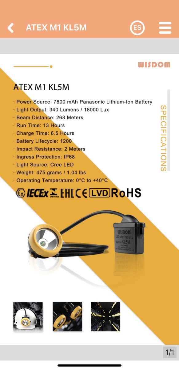 WisdomLamp's tweet image. WISDOM cap lamps ensure maximum safety and efficiency in every underground operation.#headlight #mininglight