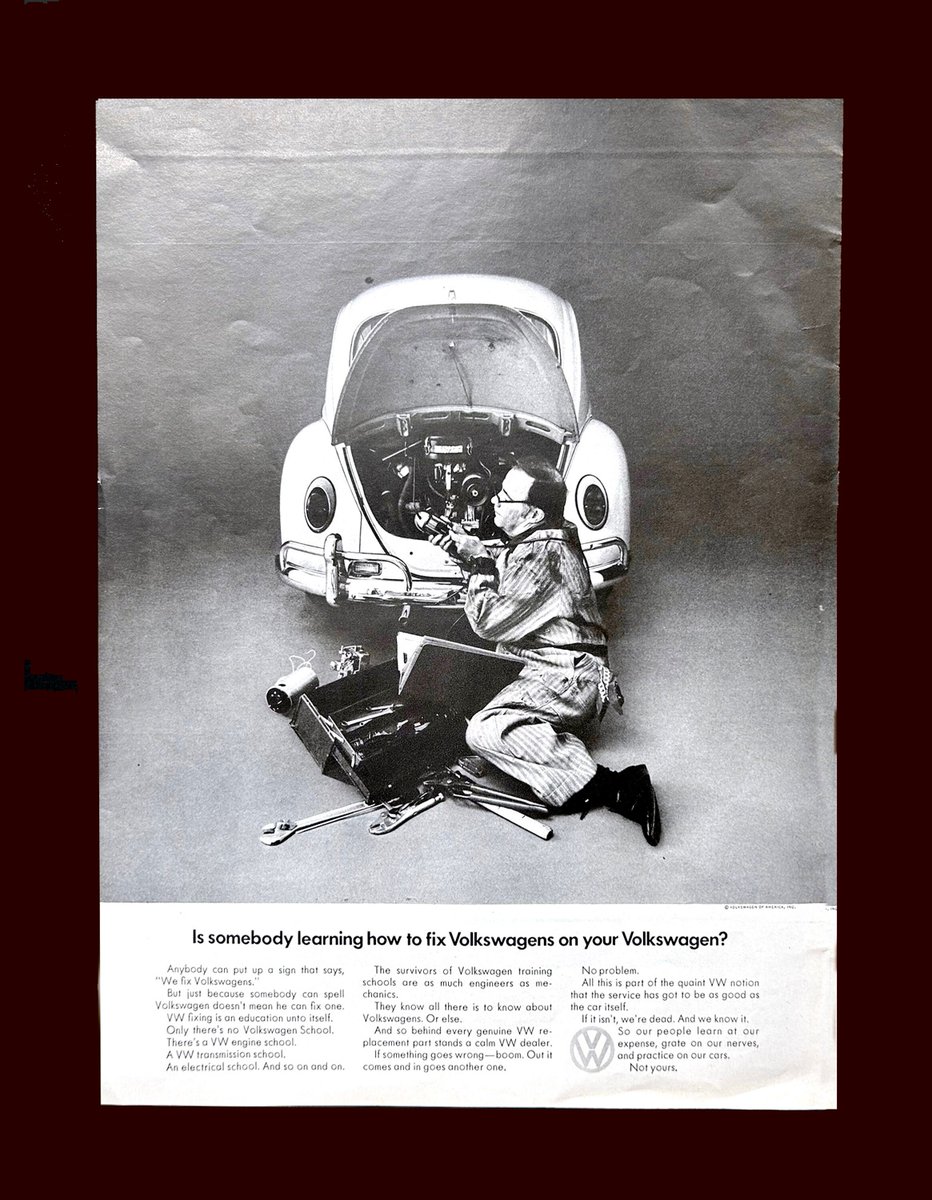 69' Volkswagen Vintage Ad  $10
etsy.me/42yG7TX #vintagecarads #vintagemagazineads #vintageadvertising #print #vintagemagazinead #magazineads #ephemera #printad #oldadvertising #Automobilia #automotiveart #caradvertisement #volkswagenad #etsyshop