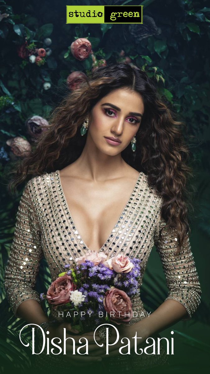 Studio Green (@studiogreen2) on Twitter photo Her presence is simply spellbinding. She is a force to be reckoned with in Indian Cinema!
Wishing Disha Patani a very happy birthday.
From Team <a href="/StudioGreen2/">Studio Green</a> <a href="/kegvraja/">Gnanavelraja</a>
<a href="/DishPatani/">Disha Patani</a> #HBDDishaPatani #HappyBirthdayDishaPatani #DishaPatani #StudioGreen #KEGnanavelRaja Her presence is simply spellbinding. She is a force to be reckoned with in Indian Cinema!
Wishing Disha Patani a very happy birthday.
From Team <a href="/StudioGreen2/">Studio Green</a> <a href="/kegvraja/">Gnanavelraja</a>
<a href="/DishPatani/">Disha Patani</a> #HBDDishaPatani #HappyBirthdayDishaPatani #DishaPatani #StudioGreen #KEGnanavelRaja