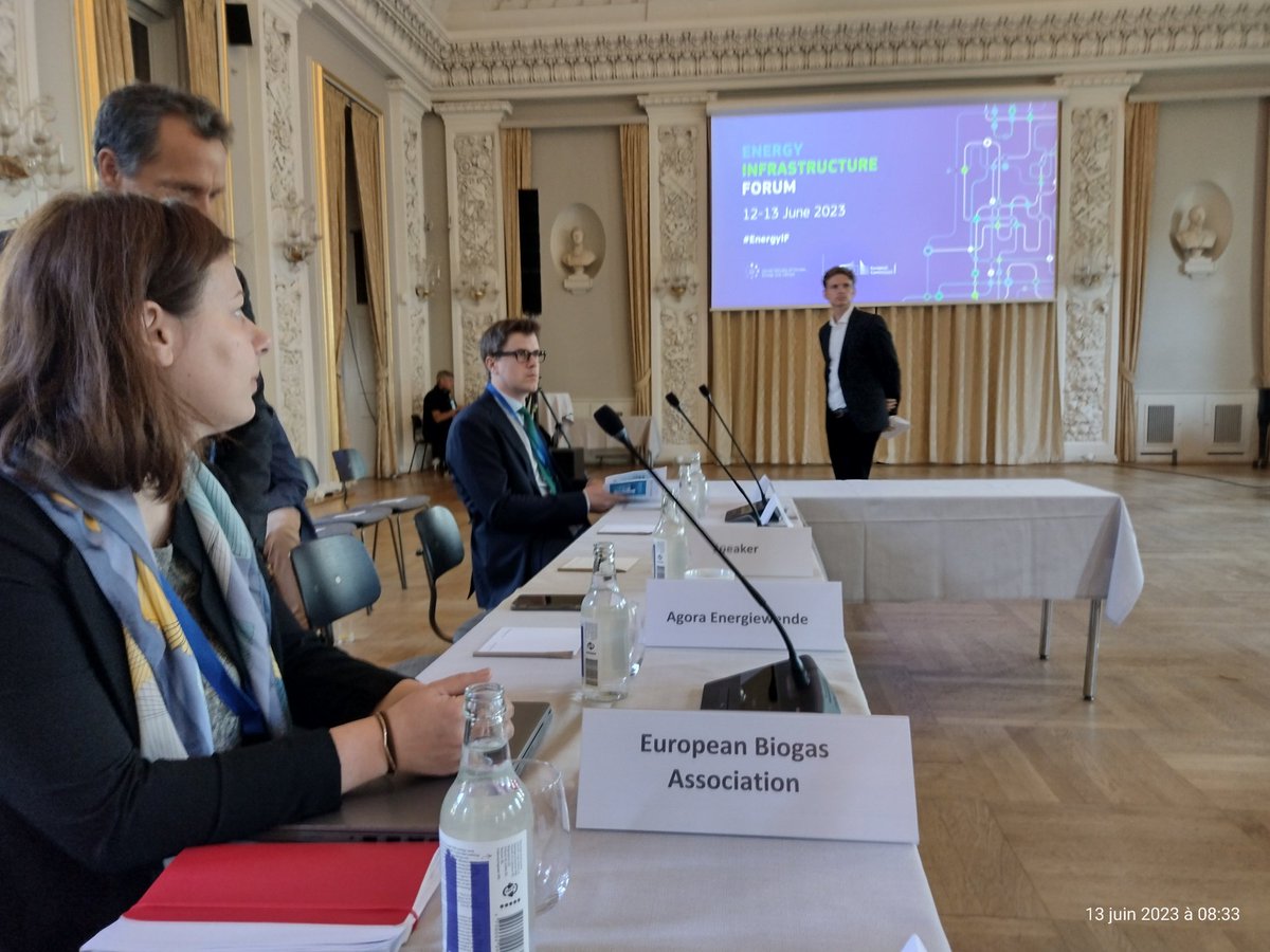 The @European_Biogas is participating today in @EU_Commission's Forum 🗣️ on #energyinfrastructure.
❗ Barriers to grid connection of #biomethane remain in Member States and should be tackled urgently. 
#energyIF #REPowerEU