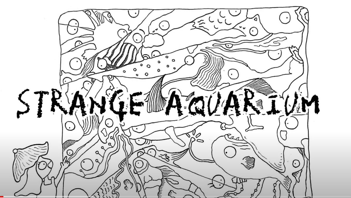 🐟🐟'STRANGE AQUARIUM'🐠🐠is now on YouTube!

The drawing style is rather unique. Let's listen to all these funny noises from the creatures... 🐟🐡🦑🐙

youtube.com/watch?v=7A07RK…

#AQUARIUM
#picturebook
#kidsactivity