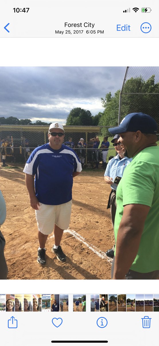 County423's tweet photo. Tonight we were able to honor one of RC Post 423 coaches we lost too soon. Coach OJ Gary will forever be missed!  OJ you were a great man with a big heart.  As always he is pictured smiling!  In his green shirt so everyone could see him and that smile and laugh. We love you OJ!! https://t.co/aA9SU8kX9c