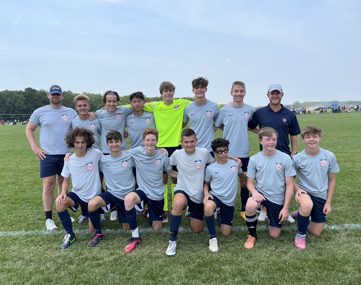 AndrewHolt2026's tweet photo. Great weekend representing WV ODP (08B) in New Jersey for the East Region ODP Championship. 
@wvsoccer #wvsaodp #odp https://t.co/lCXYOLiMPN